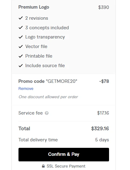 20% Off on Fiverr