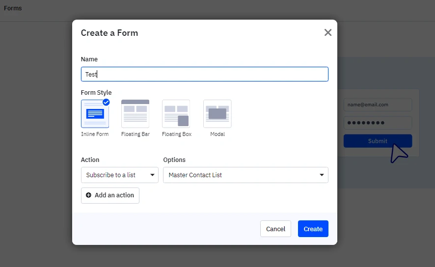 ActiveCampaign Forms styles