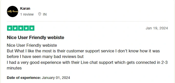 GetRespons's positive review