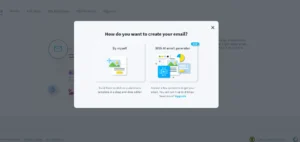 Options to create your email