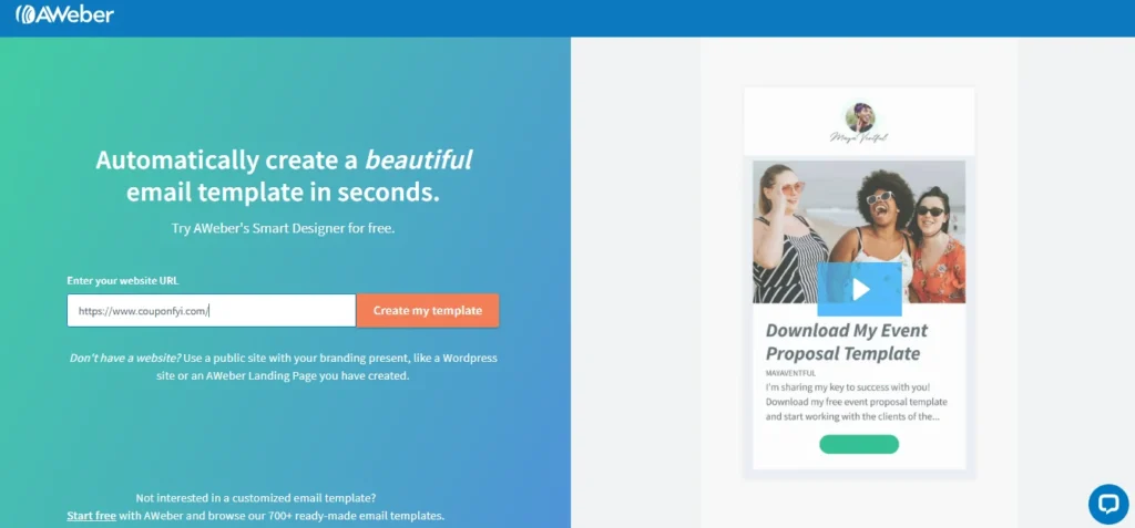email Drag and Drop editor