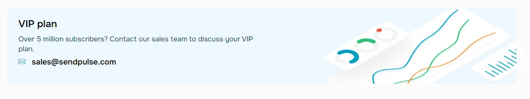 SendPulse VIP Plan