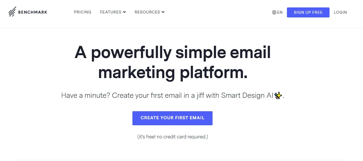 3 Best Free Email Marketing Tools and Services Lookinglion 7 Benchmark Email platform