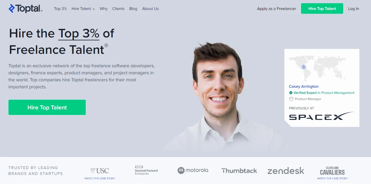 Top 5 Fiverr Alternatives for Freelancers & Buyers 6 Fiverr alternative Toptal