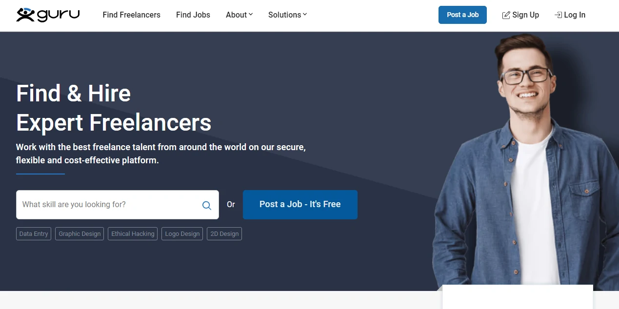 Top 5 Fiverr Alternatives for Freelancers & Buyers 4 Fiverr alternative Guru