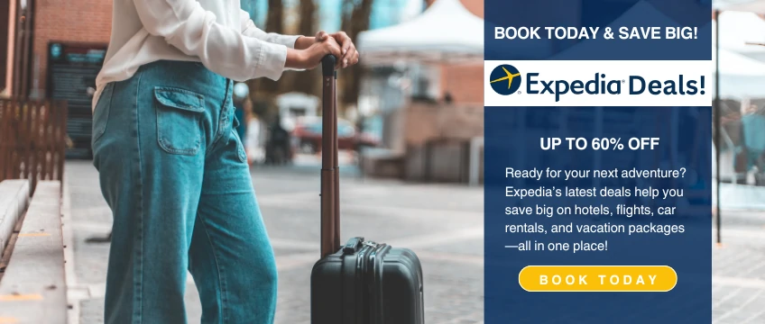 Up to 60% Off with Expedia 2026 Deals