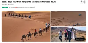 Viator Coupon Code: Up to 12% Off with Code (Members Only) 6 7 days Tour from Tangier to Marrakech Morocco