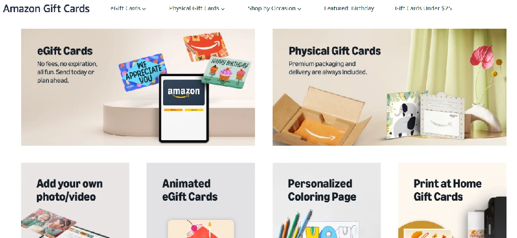 Amazon Gift Cards