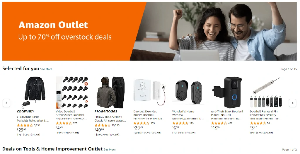 Amazon Outlets