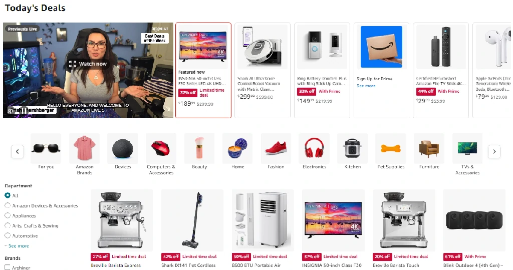 Amazon Today's Deals