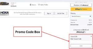 Hoka Promo Code Box