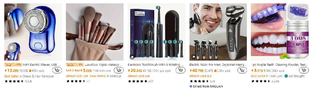 Temu Coupon Code: $100 Off Storewide (App Download Required) 4 Temu Beauty and Personal Care Products