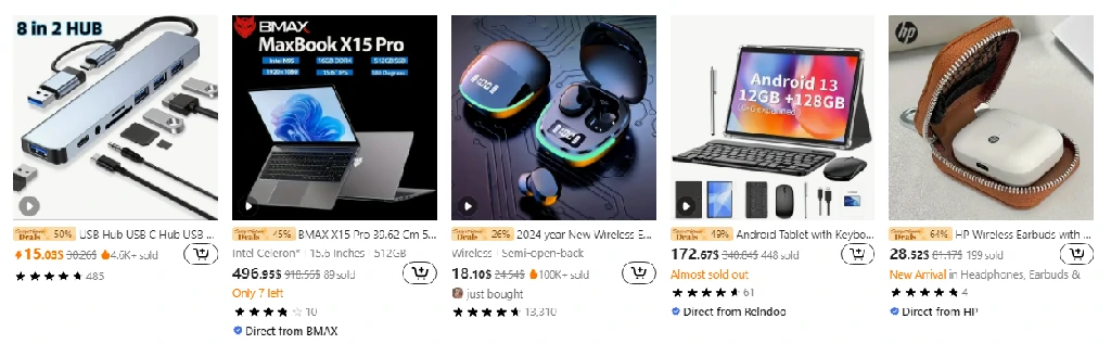 Temu Coupon Code: $100 Off Storewide (App Download Required) 3 Temu Electronics and Appliances Products