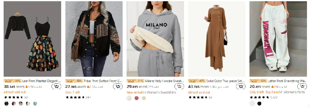 Temu Coupon Code: $100 Off Storewide (App Download Required) 2 Temu Fashion and Accessories Products