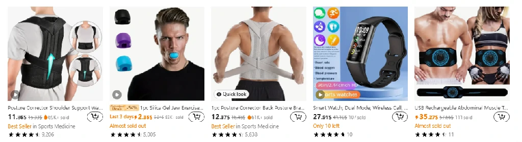 Temu Coupon Code: $100 Off Storewide (App Download Required) 5 Temu Health and Wellness Products