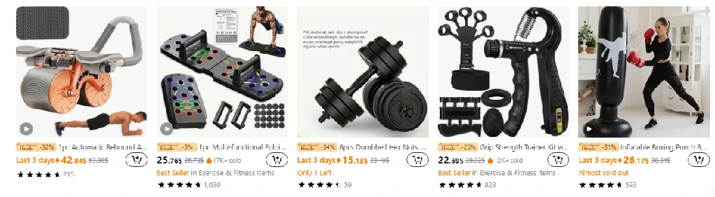 Temu Coupon Code: $100 Off Storewide (App Download Required) 6 Temu Outdoor and Sports Gear Products