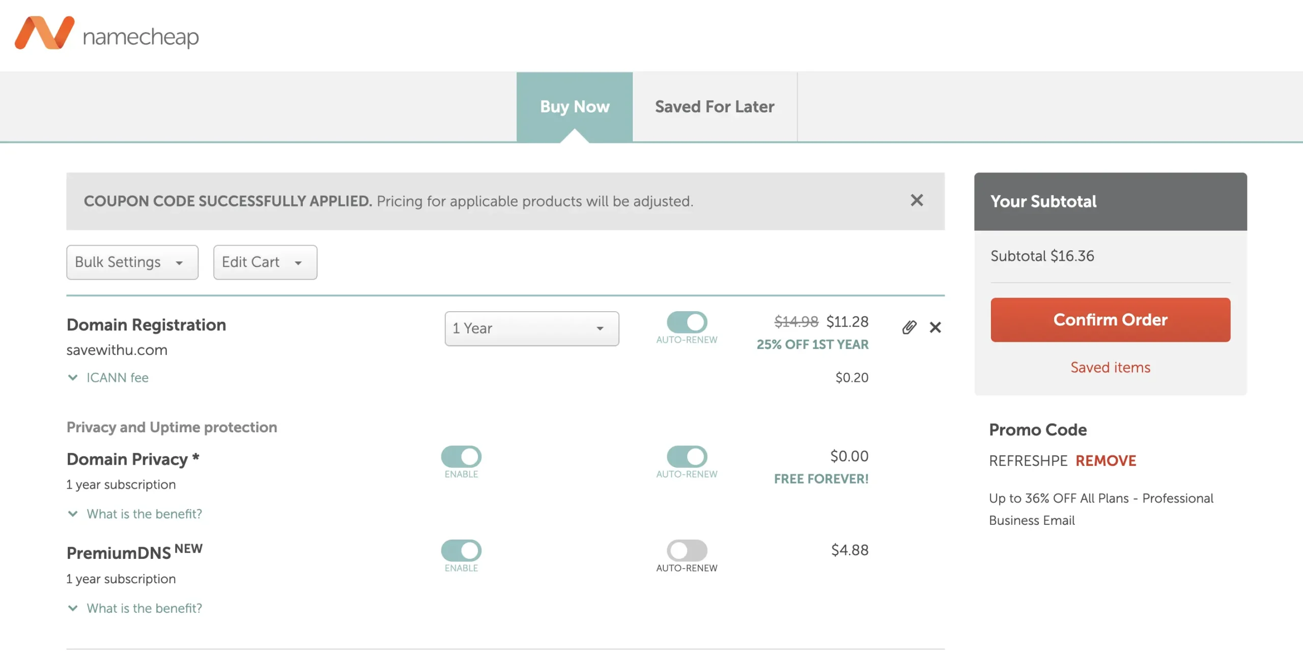 36% off neamechep coupon code